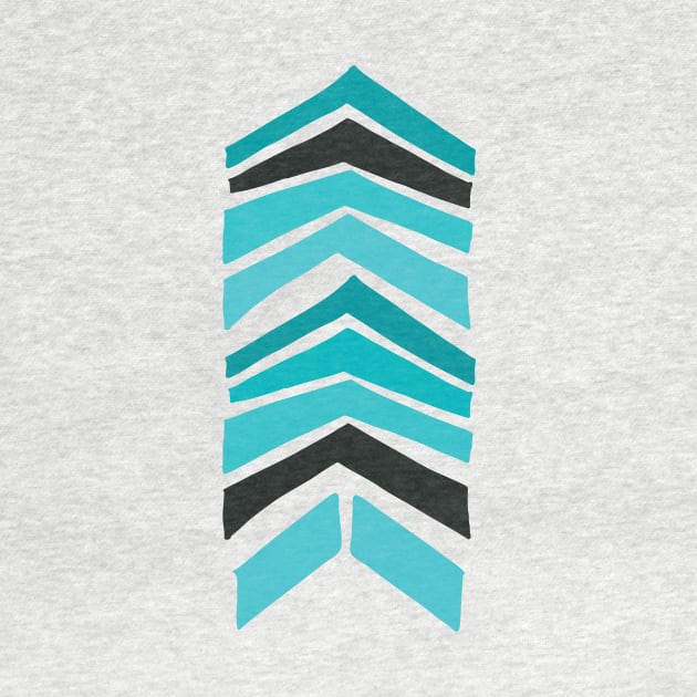 Modern Style Chevron Design by Raluca Mateescu